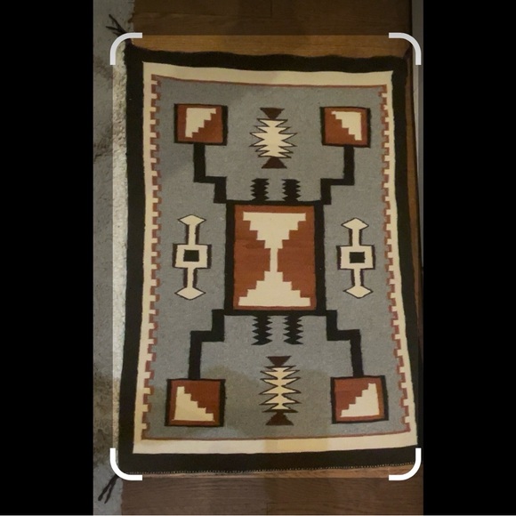 Genuine Southwestern Navajo Geometric Area Rug
